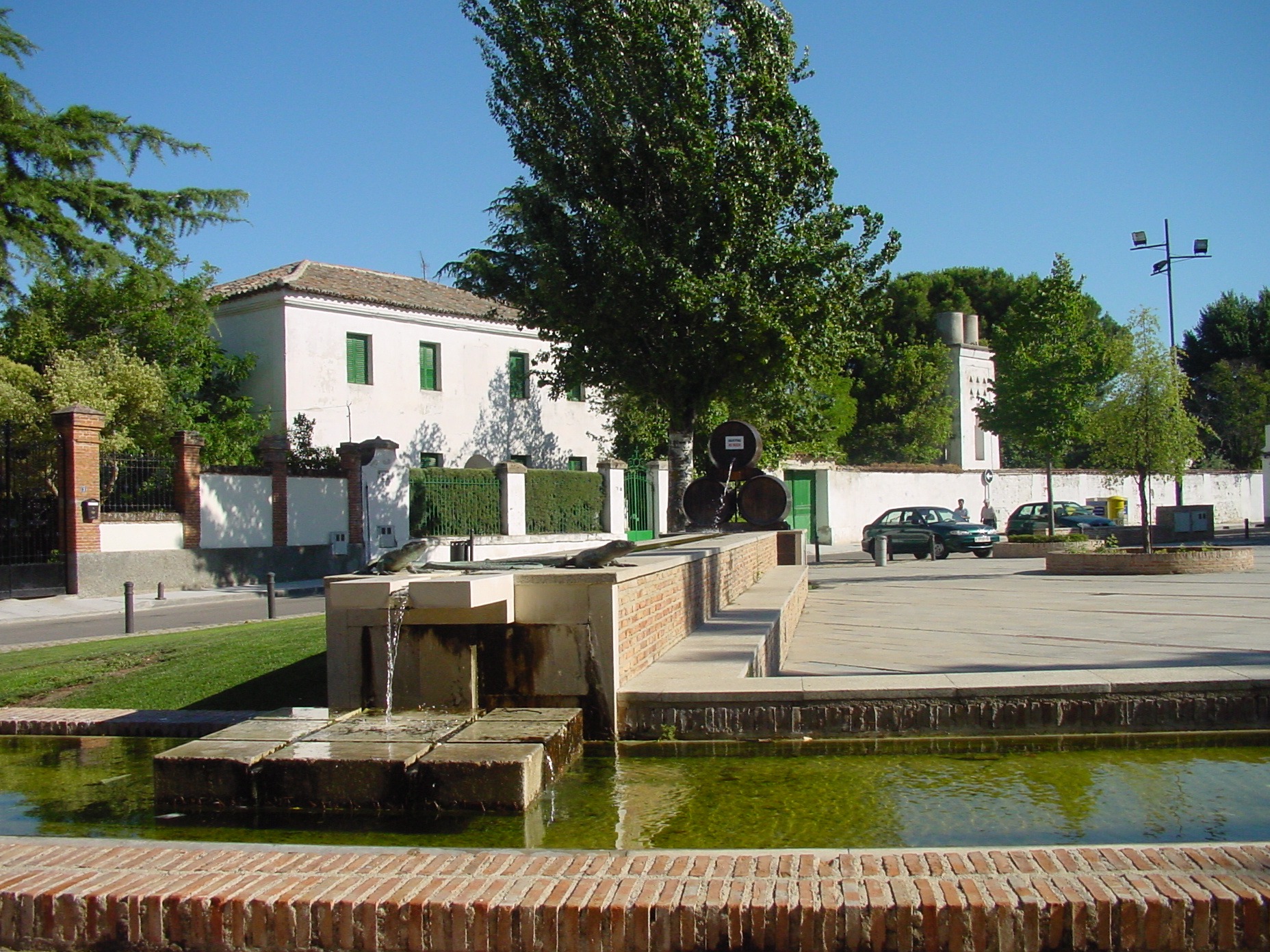 Plaza y fuente pública en Cubas de la Sagra, Madrid